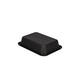 151375 - Bak CPET 187 x 137 x 40 mm zwart 700 ml rechthoekig