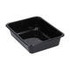 153414 - Menubak CPET 225 x 175 x 54 mm zwart 1500 ml rechthoekig 1-vaks