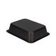 153414 - Menubak CPET 225 x 175 x 54 mm zwart 1500 ml rechthoekig 1-vaks