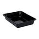 122018 - Menubak CPET 225 x 175 x 43 mm zwart 1200 ml rechthoekig 1-vaks