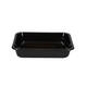 122018 - Menubak CPET 225 x 175 x 43 mm zwart 1200 ml rechthoekig 1-vaks