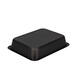 122018 - Menubak CPET 225 x 175 x 43 mm zwart 1200 ml rechthoekig 1-vaks
