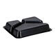 151307 - Menubak CPET 225 x 175 x 34 mm zwart 430/225/165 ml rechthoekig 3-vaks