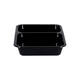 115505 - Menubak CPET 225 x 175 x 43 mm zwart 655/455 ml rechthoekig 2-vaks