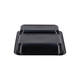 151305 - Menubak CPET 225 x 175 x 35 mm zwart 515/370 ml rechthoekig 2-vaks