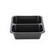 160064 - Menubak PP Caterline 2-vaks 227 x 178 x 50 mm - zwart 645/540 cc
