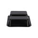 160064 - Menubak PP Caterline 2-vaks 227 x 178 x 50 mm - zwart 645/540 cc