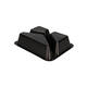 160065 - Menubak PP Caterline 3-vaks 227 x 178 x 50 mm - zwart - 530/325/235 cc