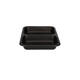 162147 - Menubak PP Caterline 2-vaks 227 x 178 x 32 mm - zwart 440/370 cc