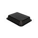 162150 - Menubak PP Caterline 1-vaks 227 x 178 x 40 mm  zwart 1115 cc