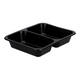 162151 - Menubak PP Caterline 2-vaks 227 x 178 x 40 mm  zwart 550/480 cc