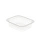 758516 - Menubak PP Side Dish 1-vaks 138 x 114 x 35 mm - transparant 350 cc