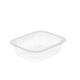 758516 - Menubak PP Side Dish 1-vaks 138 x 114 x 35 mm - transparant 350 cc