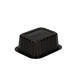 758002 - Menubak PP Side Dish 1-vaks 138 x 114 x 53 mm - zwart 470 cc