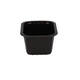 758602 - Menubak PP Side Dish 1-vaks 138 x 114 x 70mm - zwart 630 cc