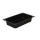 740102 - Menubak PP 1/4 GN 1-vaks 265 x 162 x 50 mm - zwart 1500 cc