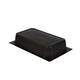 740102 - Menubak PP 1/4 GN 1-vaks 265 x 162 x 50 mm - zwart 1500 cc