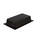 740102 - Menubak PP 1/4 GN 1-vaks 265 x 162 x 50 mm - zwart 1500 cc