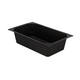740202 - Menubak PP 1/4 GN 1-vaks 262 x 162 x 70mm - zwart 2000 cc