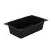 740202 - Menubak PP 1/4 GN 1-vaks 262 x 162 x 70mm - zwart 2000 cc