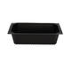 740202 - Menubak PP 1/4 GN 1-vaks 262 x 162 x 70mm - zwart 2000 cc