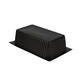 740202 - Menubak PP 1/4 GN 1-vaks 262 x 162 x 70mm - zwart 2000 cc