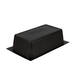 740202 - Menubak PP 1/4 GN 1-vaks 262 x 162 x 70mm - zwart 2000 cc