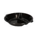 176395 - Menubak PP Pearl L2 rond 2-vaks ø 250 x 42 mm - zwart 750/490 cc
