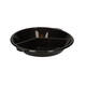 176395 - Menubak PP Pearl L2 rond 2-vaks ø 250 x 42 mm - zwart 750/490 cc