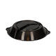 176395 - Menubak PP Pearl L2 rond 2-vaks ø 250 x 42 mm - zwart 750/490 cc