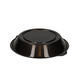 176396 - Menubak PP Pearl L1 rond 1-vaks ø 250 x 42 mm - zwart 1390 cc