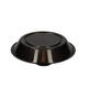 176396 - Menubak PP Pearl L1 rond 1-vaks ø 250 x 42 mm - zwart 1390 cc