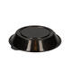 176396 - Menubak PP Pearl L1 rond 1-vaks ø 250 x 42 mm - zwart 1390 cc