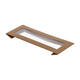 188102 - Deksel Karton/PLA  SL Brick 225 x 85 x 30 mm + Venster tbv Viking Box 188100 - naturel