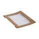 202882 - Deksel Karton/PLA  Brick 200 x 140  x 30 mm + Venster tbv Viking Box 188103 - naturel