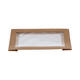 202882 - Deksel Karton/PLA  Brick 200 x 140  x 30 mm + Venster tbv Viking Box 188103 - naturel