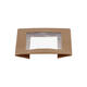 202878 - Deksel Karton/PLA Cube 113 x 113 x 29 mm + Venster tbv Viking Box 188112 - naturel