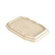199198 - Deksel Fibre  tbv Menubak Fibre HMR 221 x 154 x 104 mm - naturel