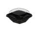 188020 - Octaview APET 185 x185 x 90 mm 800 cc zwart + deksel transparant