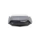 188021 - Octaview APET 225 x 225 x 65 mm 925 cc zwart + deksel transparant
