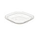 192515 - Deksel RPET BioPak tbv Bagasse Octview 188141 - 650 cc - transparant