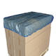 Palletafdekhoezen PE 105 x 125 x 25 cm blauw 30 my Secure & Clean - 202341000
