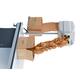 Paperplus papier papillon 280 mtr bruin 80 grams fanfold R 532542