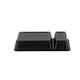 Snackbak PS 204 x 121 x 36 mm zwart A20 (A14+1)