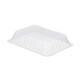 Snackbak PS 203,5 x 144 x 39 mm semi-transparant A50/30