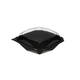 188022 - Octaview APET 225 x 225 x 80 mm 1150 cc zwart + deksel transparant