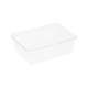 Bak PET 183 x 135 x 63 mm transparant 1000 ml rechthoekig