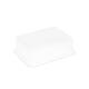 Bak PET 183 x 135 x 63 mm transparant 1000 ml rechthoekig