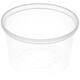 Bak PP ø115/70 transparant 500 ml rond spuitgiet