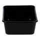 Bak PP 182 x 135 x 65 mm zwart 1000 ml rechthoekig spuitgiet